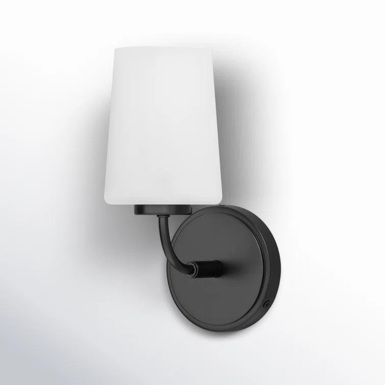 Fitz Single Frosted Dimmable Bath Sconce