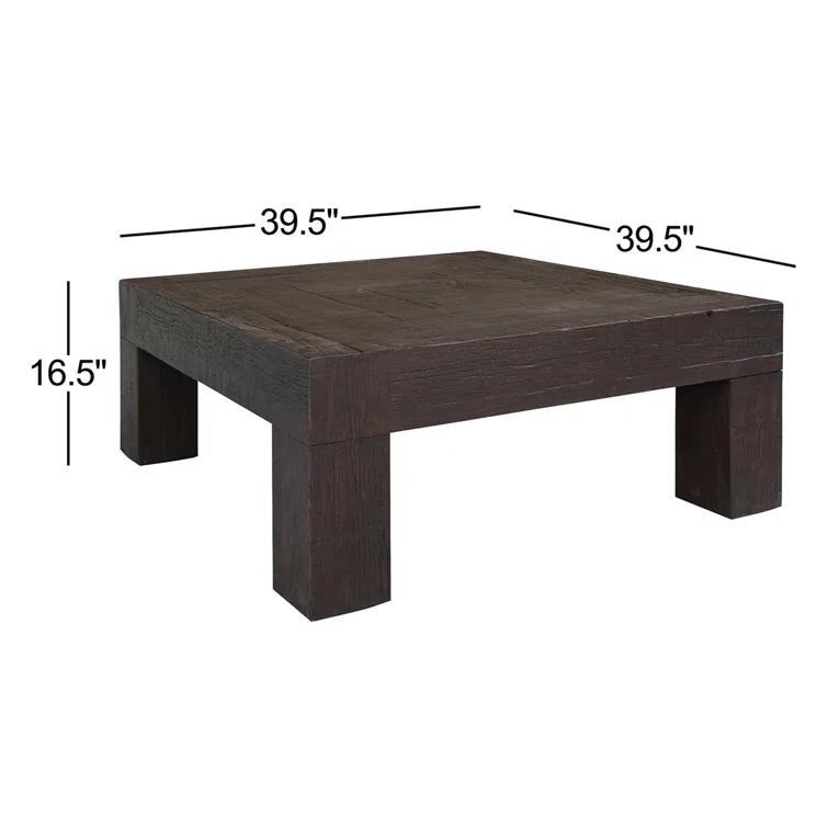 Adams Solid Wood Coffee Table