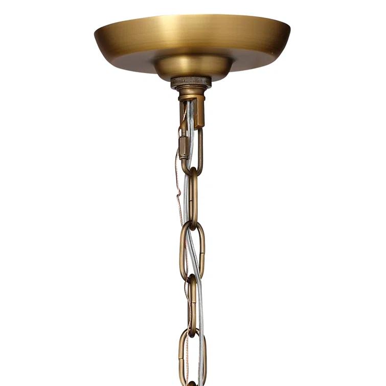 Jamie Young Company Glenn 4 - Light Dimmable Square/Rectangle Chandelier