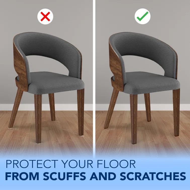 45 Pcs. Felt Furniture Pads - Protect Various Floors Including Hardwood, Laminate, Tile, and Vinyl