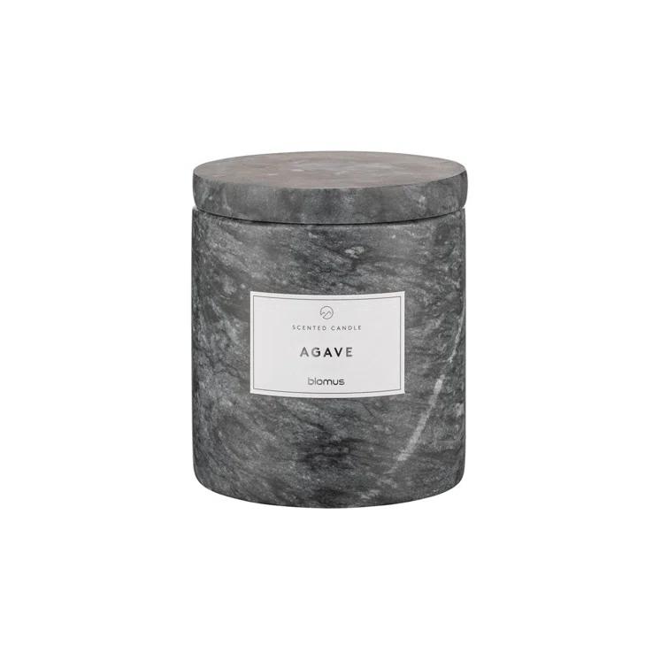 FRABLI Scented Candle w/Marble Container - Small - Tonga Fragrance