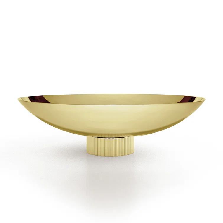 ANNA New York ANNA New York Striations Stainless Steel Fruit Bowl