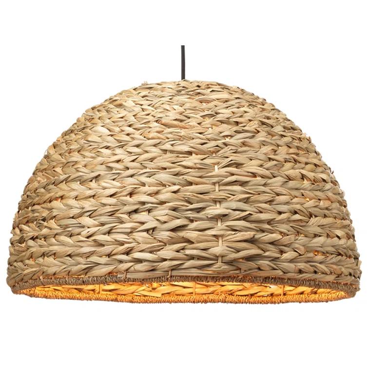 Shoreline Single Light Seagrass Pendant