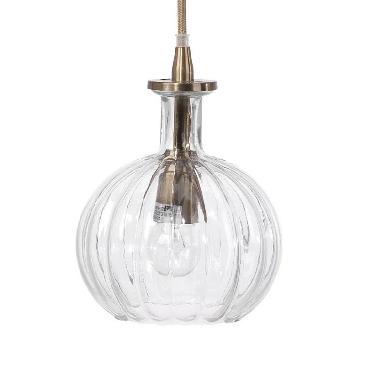 Latham Glass Pendant (7")