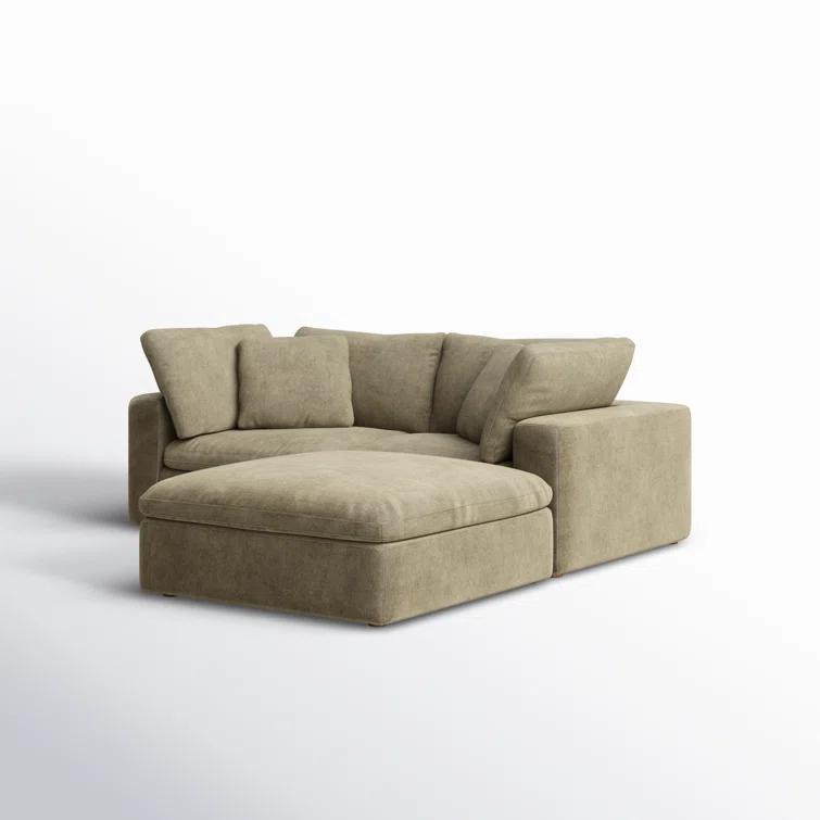 Tila 3 - Piece Performance Fabric Modular Sectional