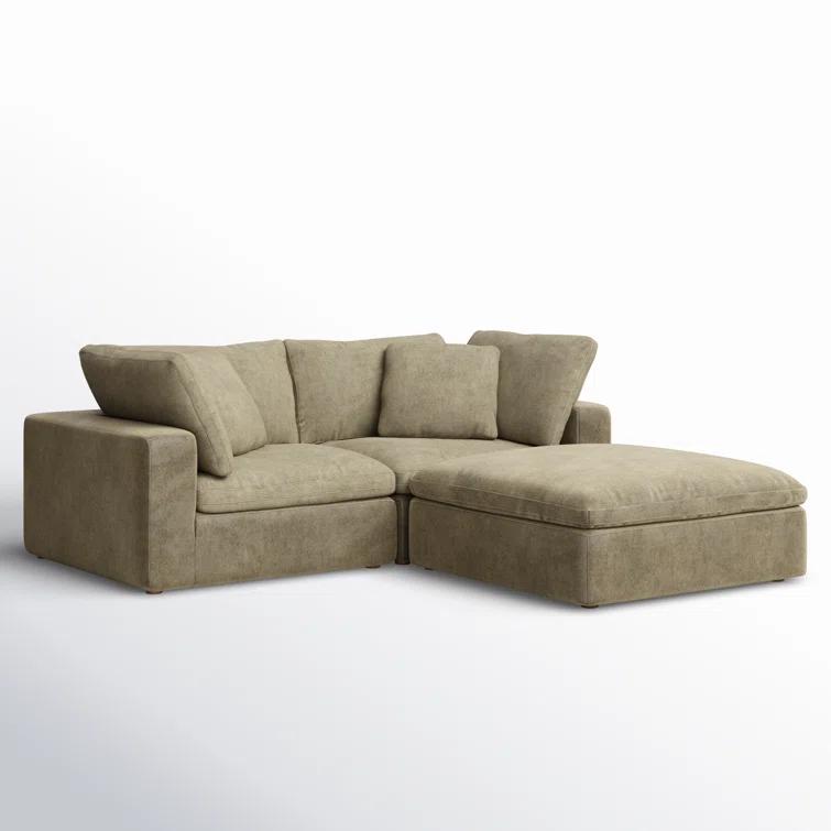Tila 3 - Piece Performance Fabric Modular Sectional