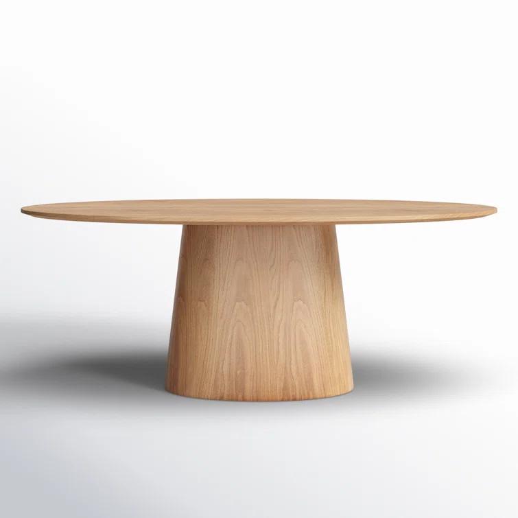 Beth Oval Dining Table - Natural