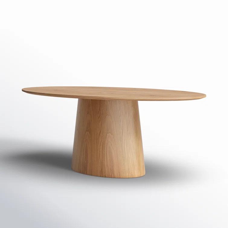 Beth Oval Dining Table - Natural