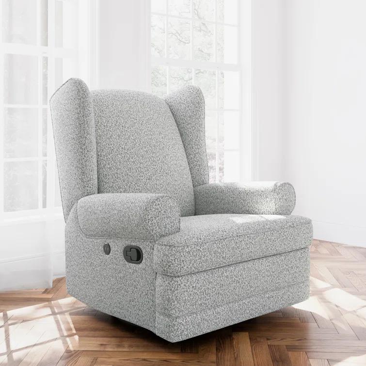 Serenity Swivel Reclining Glider with USB