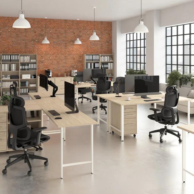 Bush Business Furniture Hustle 60W X 30D Computer Desk And Storage Cabinet With Drawers And Shelves