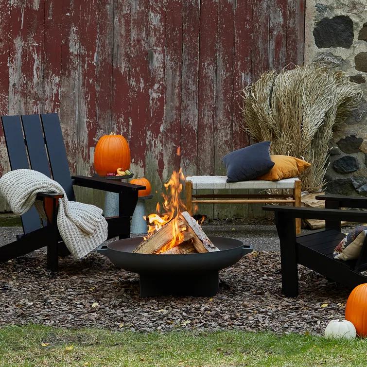 Anson Wood Burning Fire Pit by Real Flame