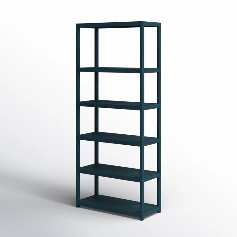 Butler Specialty Company Lark 5 Tier 30Wx75H Etagere Bookcase - Navy Blue