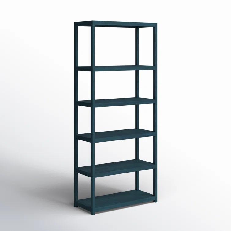 Butler Specialty Company Lark 5 Tier 30Wx75H Etagere Bookcase - Navy Blue
