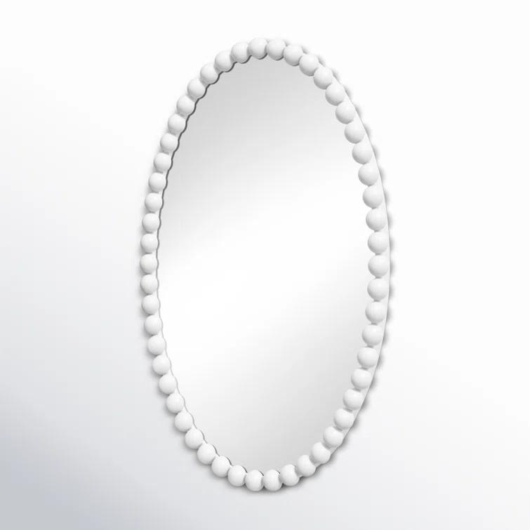 Sanne Metal Oval Wall Mirror