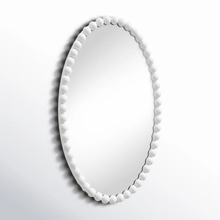 Sanne Metal Oval Wall Mirror