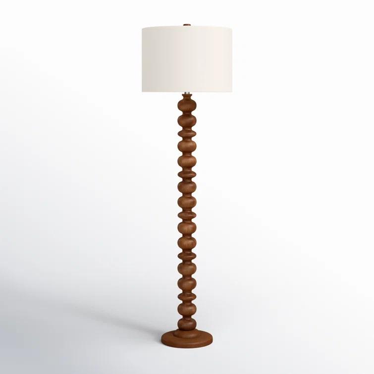 Loreto 52'' Wood Floor Lamp