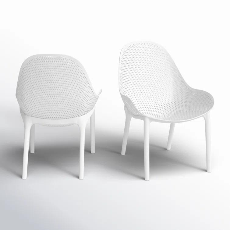 Farrah Outdoor Armless Lounge Chair