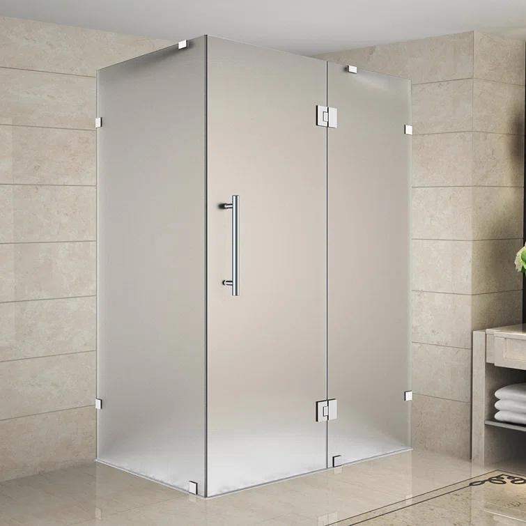 Avalux 35" x 72" Rectangle Hinged Shower Enclosure