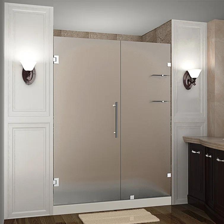 Nautis GS Hinged Frameless Shower Door