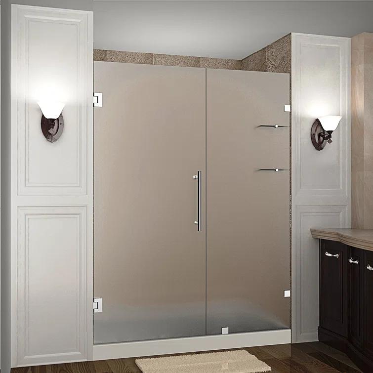Nautis GS Hinged Frameless Shower Door