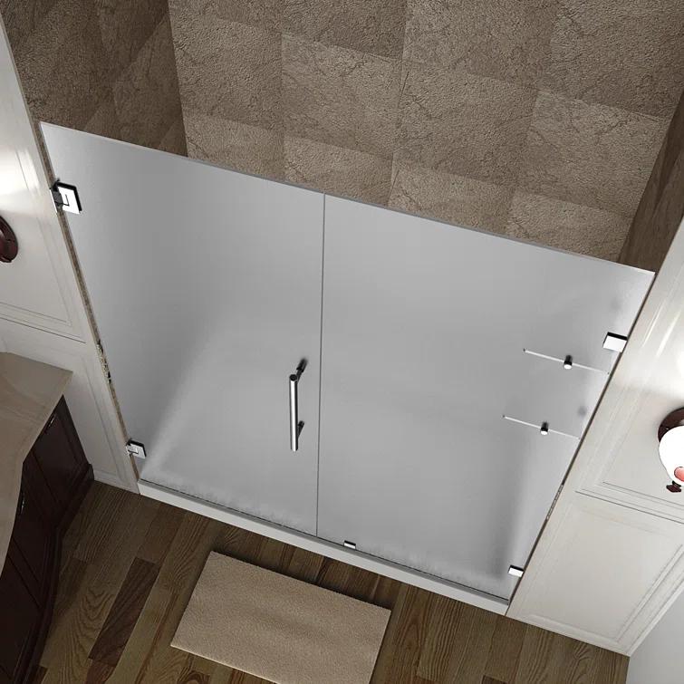 Nautis GS Hinged Frameless Shower Door