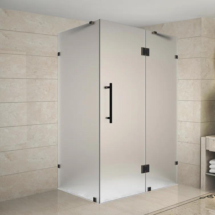 Aston Avalux Rectangle Hinged Shower Enclosure SEN987F-CH-4038-10