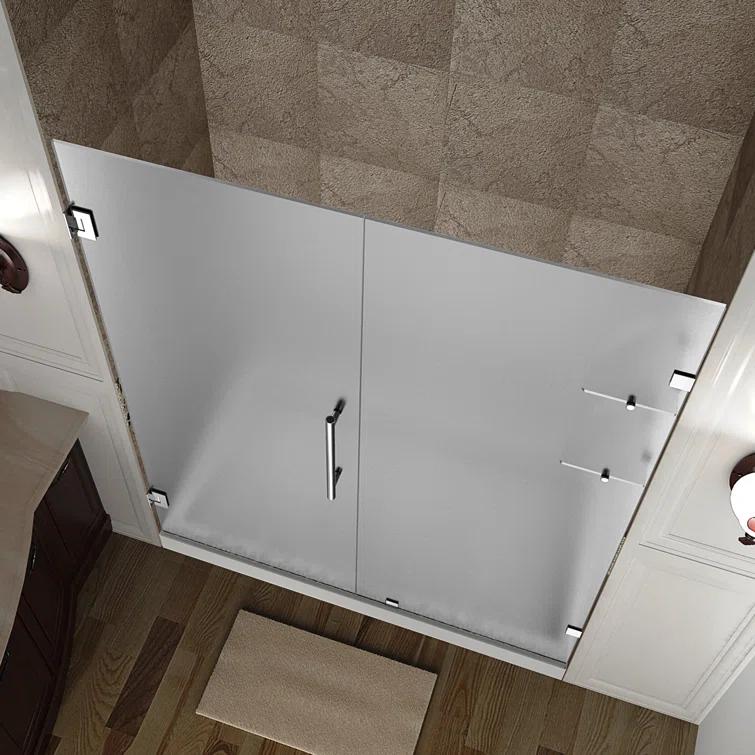Nautis GS Hinged Frameless Shower Door