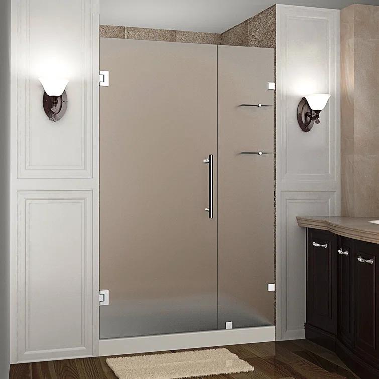 Nautis GS Hinged Frameless Shower Door