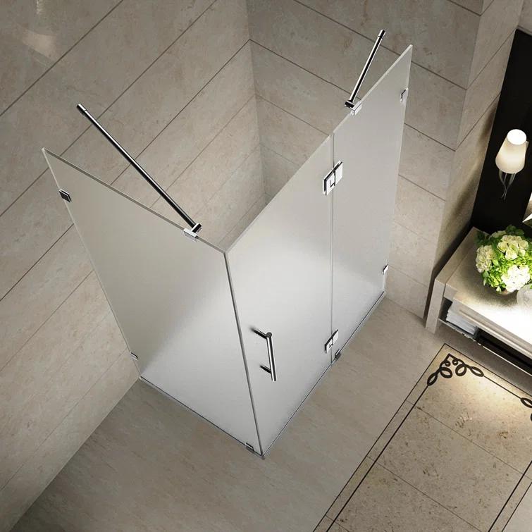 Aston Avalux Rectangle Hinged Shower Enclosure SEN987F-CH-4038-10