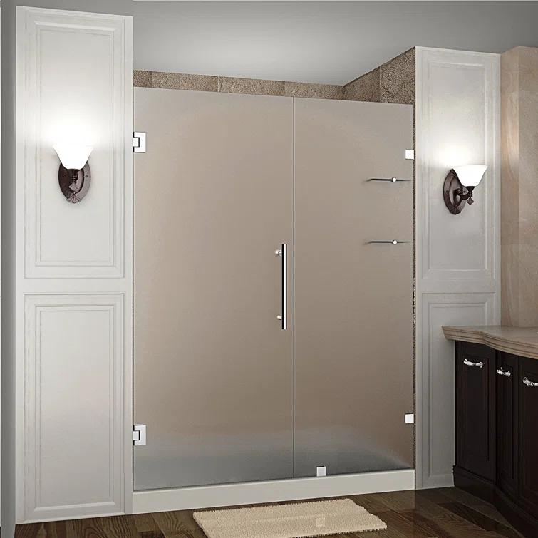 Nautis GS Hinged Frameless Shower Door