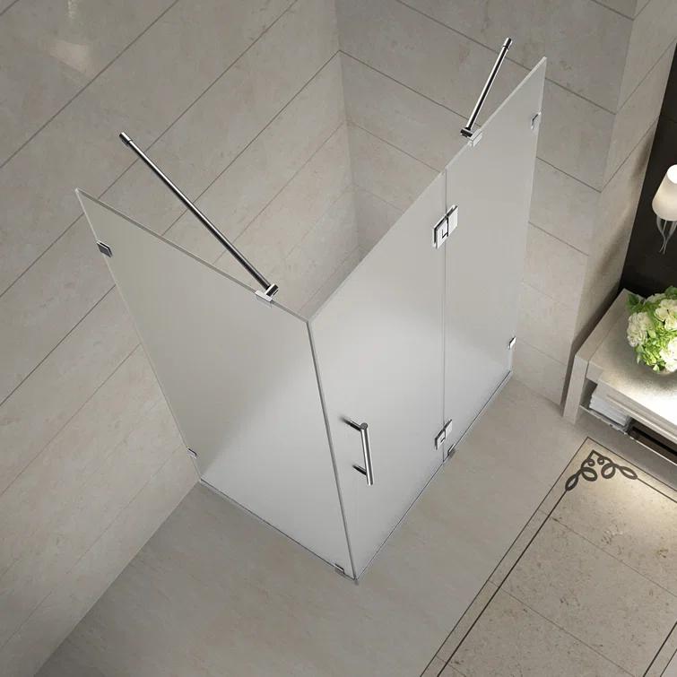 Avalux 37" x 72" Rectangle Hinged Shower Enclosure