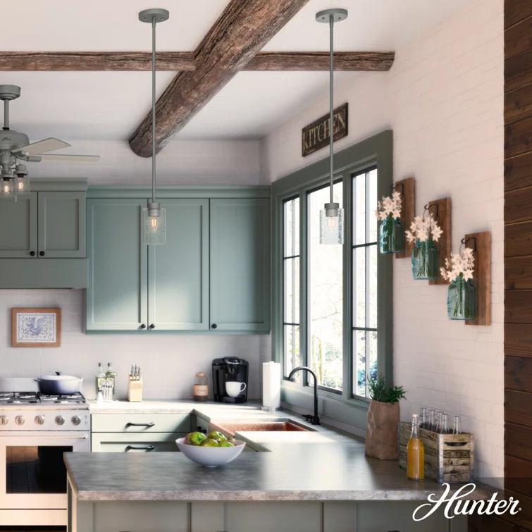 Hunter Fan Hartland 1 - Light Single Jar Pendant