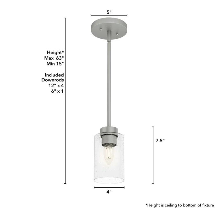 Hunter Fan Hartland 1 - Light Single Jar Pendant