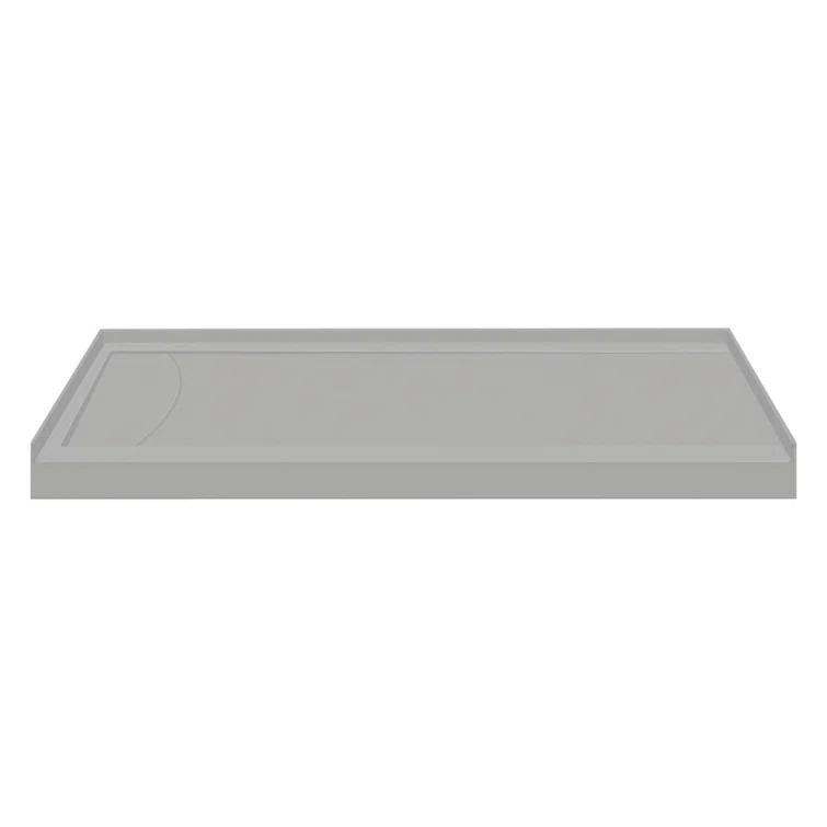 Transolid Transolid 60-in x 32-in Cast Solid Surface Tub Replacement Base Linear FSLB6032L-87
