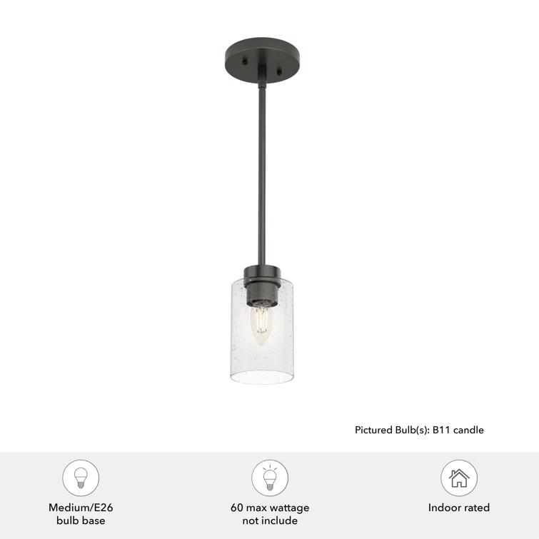 Hartland 1 - Light Single Jar Pendant