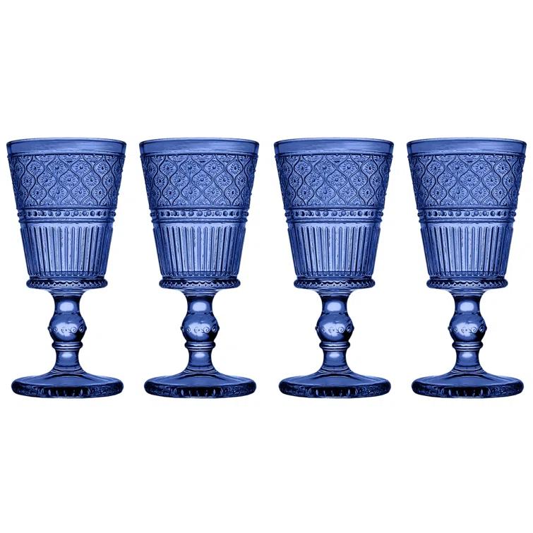 Godinger Silver Art Co Claro Goblet 9 oz (Set of 4)