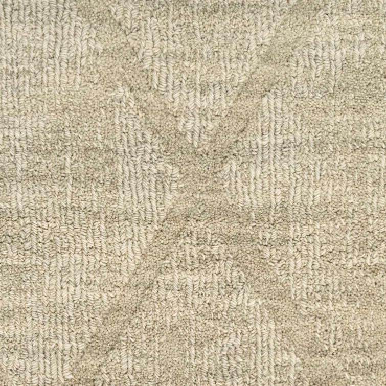 Nourison Wool Haven Sage Modern Wool Indoor Rug