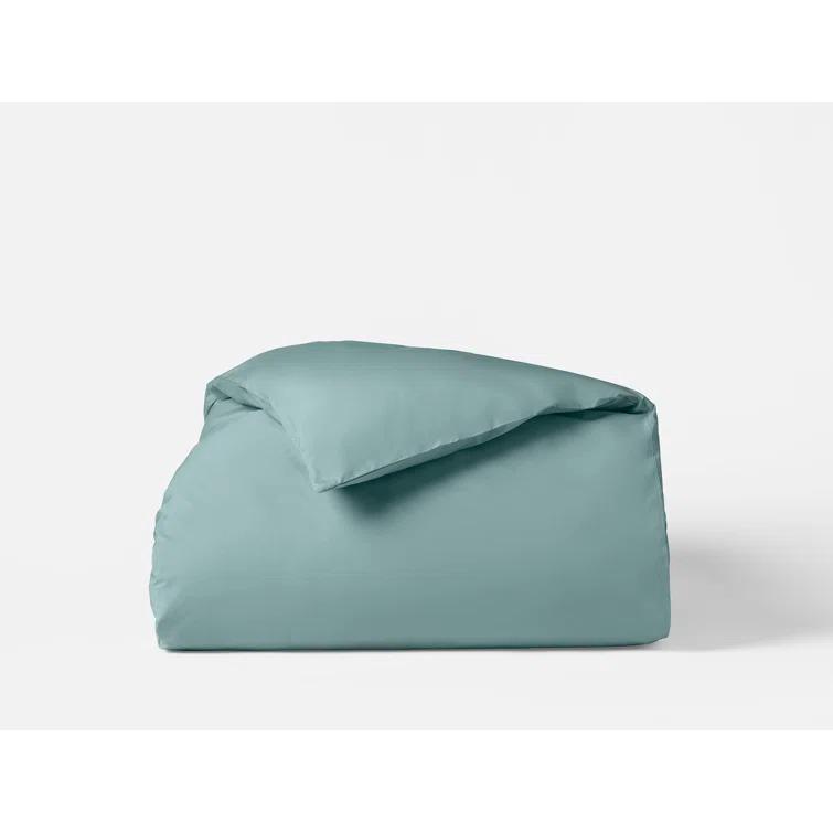 Refined Organic Percale Duvet Cover