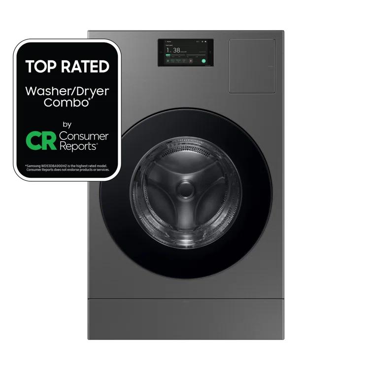 Samsung Bespoke AI Laundry Combo All-in-One 5.3 cu. ft. Washer and Ventless Heat Pump Dryer