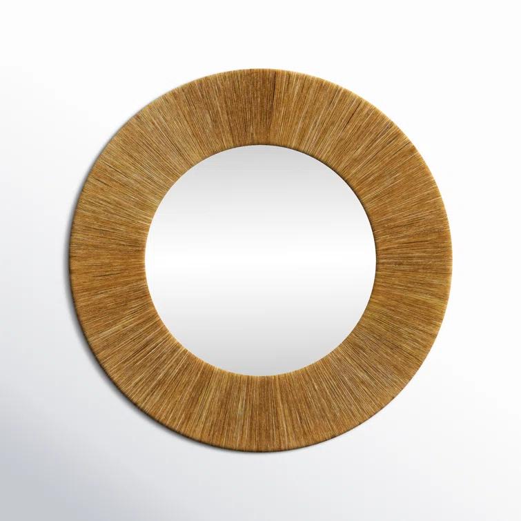Cecil Rope Flat Wall Mirror