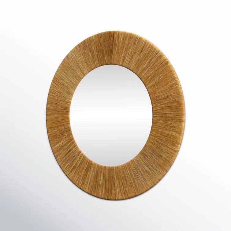 Cecil Rope Flat Wall Mirror