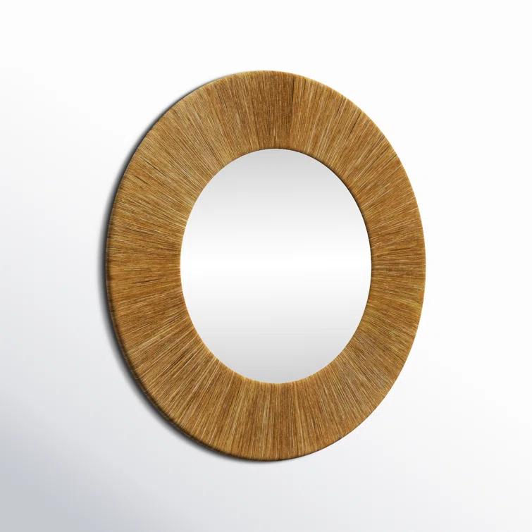 Cecil Rope Flat Wall Mirror