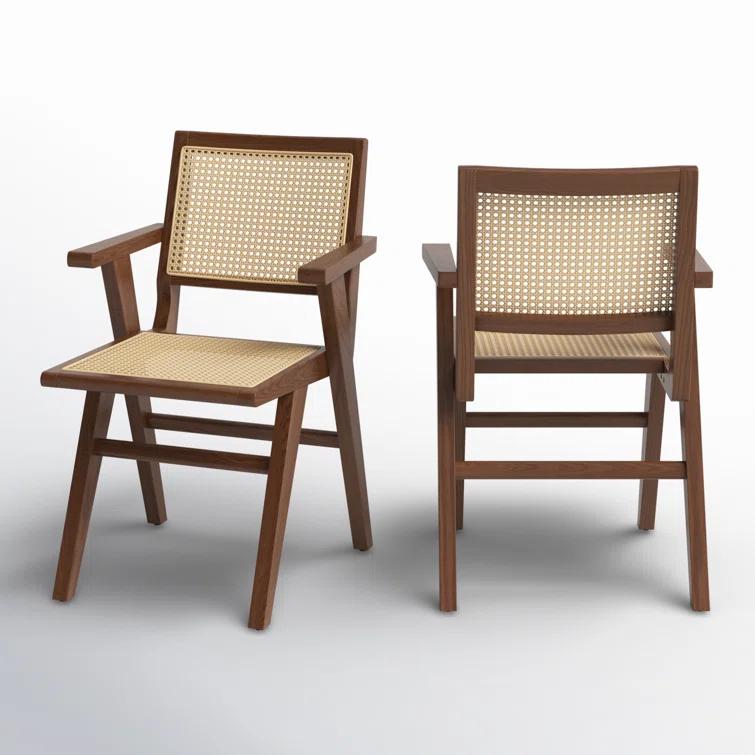 AllModern Atticus 18.10'' H Ash Armchair (Set of 2)