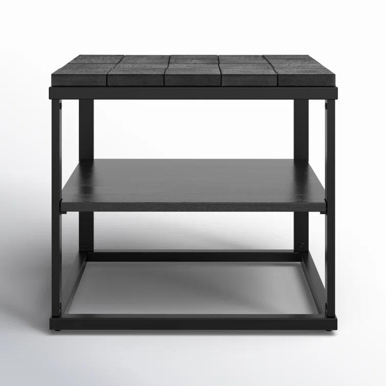 Ken Solid Wood End Table