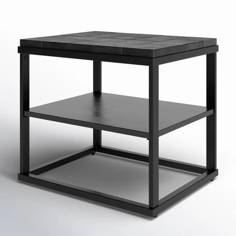 Ken Solid Wood End Table