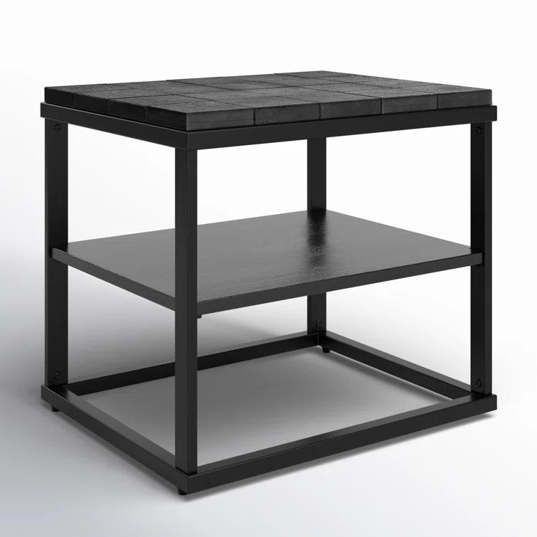Ken Solid Wood End Table