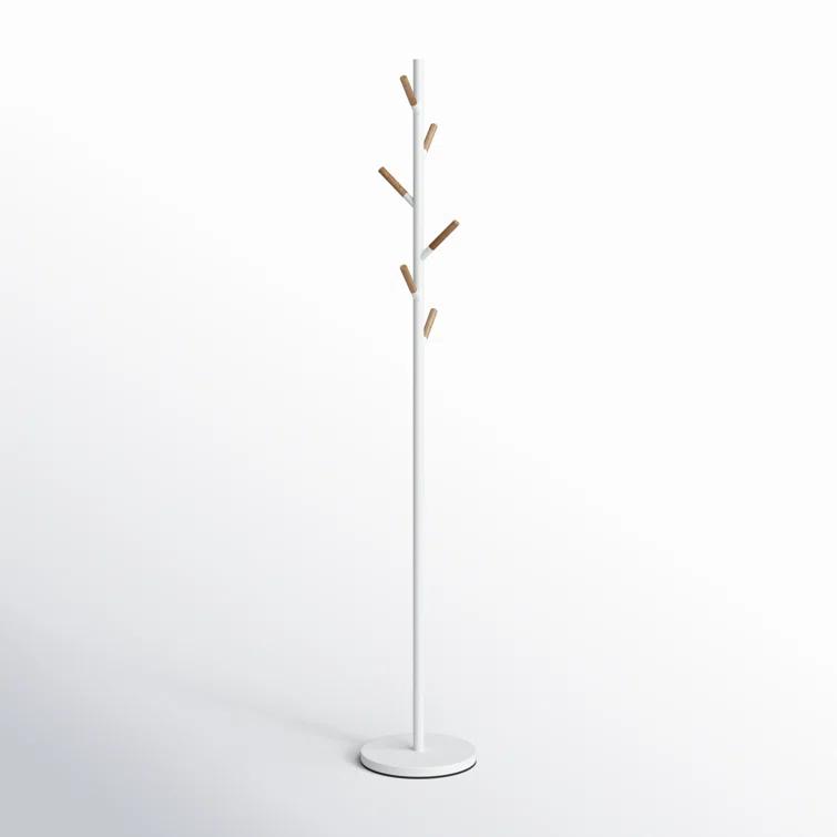 Yamazaki Home Coat Hanger, Steel, Weighted Base