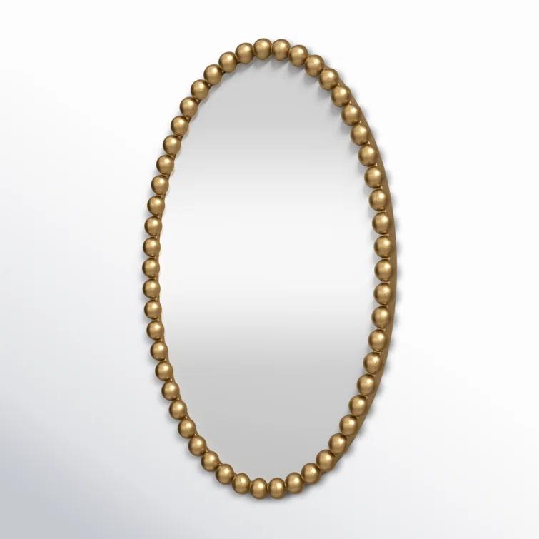 Sanne Metal Oval Wall Mirror