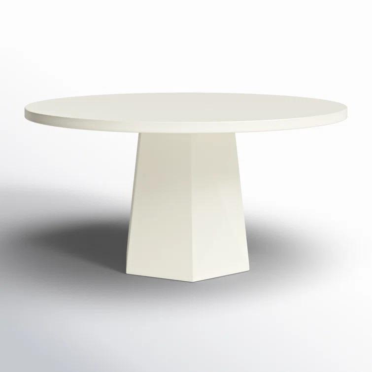 Clemmie 60'' Concrete Outdoor Dining Table
