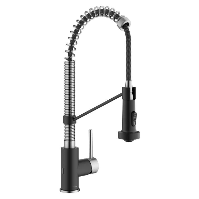 Kraus Bolden Touchless Sensor Commercial Style 2-Function Single Handle Pull-Down Kitchen Faucet